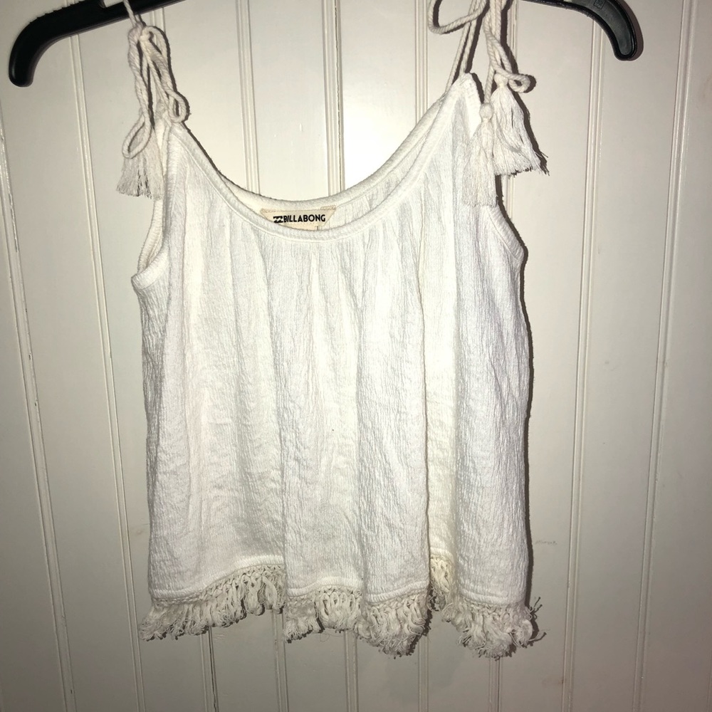 White tank top